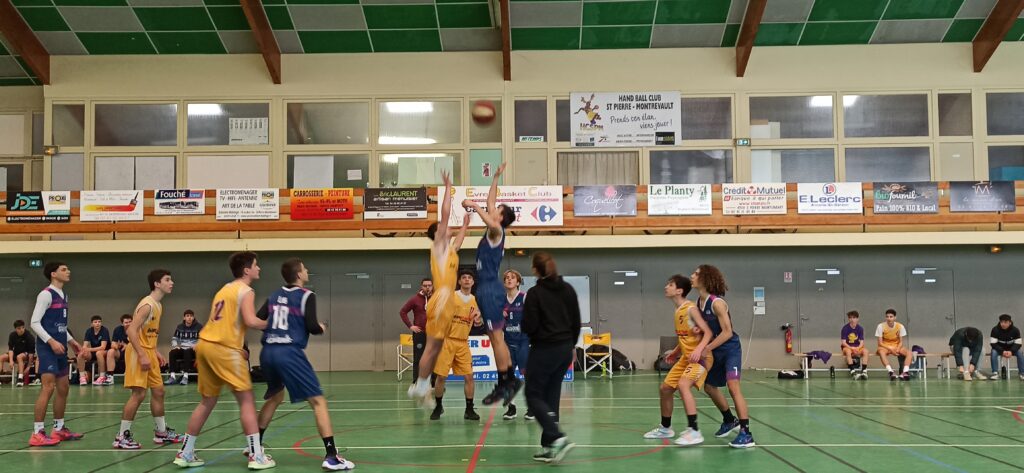 Photo prise lors du match du 21 janvier.